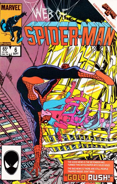 Web of Spider-Man 1985 #6 Direct ed. - No Condition Defined - $4.00