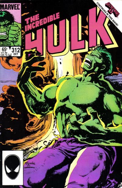 The Incredible Hulk 1968 #312 Direct ed. - back issue - $3.00