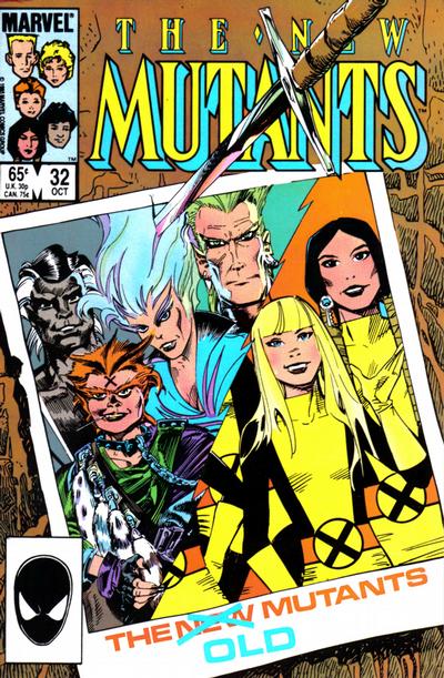 The New Mutants 1983 #32 Direct ed. - back issue - $6.00