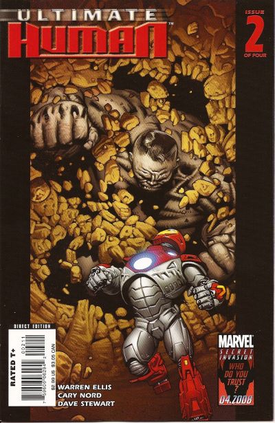 Ultimate Human 2008 #2 - back issue - $3.00