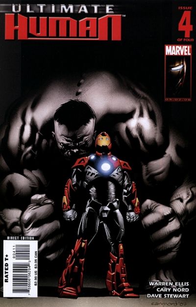 Ultimate Human 2008 #4 - back issue - $3.00
