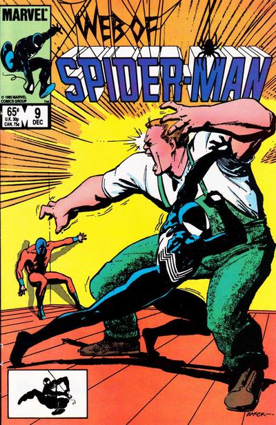 Web of Spider-Man 1985 #9 Direct ed. - No Condition Defined - $4.00