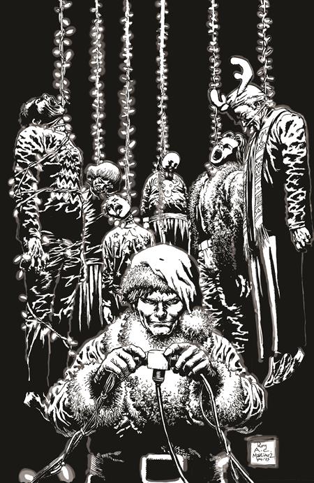 SILENT NIGHT DEADLY NIGHT DARK WINTER #2 CVR E ROY ALLAN MARTINEZ BLACK & WHITE LIMITED EDITION VAR (OF 2)