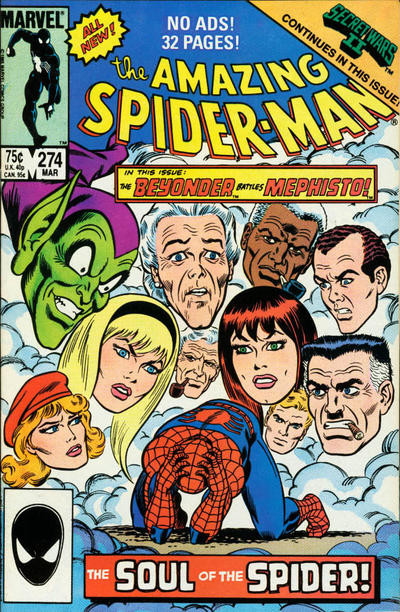 The Amazing Spider-Man 1963 #274 Direct ed. - back issue - $3.00
