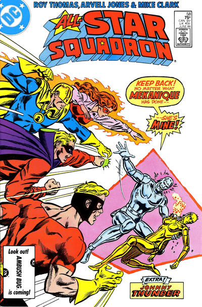 All-Star Squadron 1981 #58 Direct ed. - back issue - $3.00