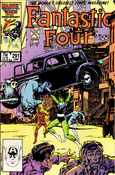 Fantastic Four 1961 #291 Direct ed. - back issue - $3.00