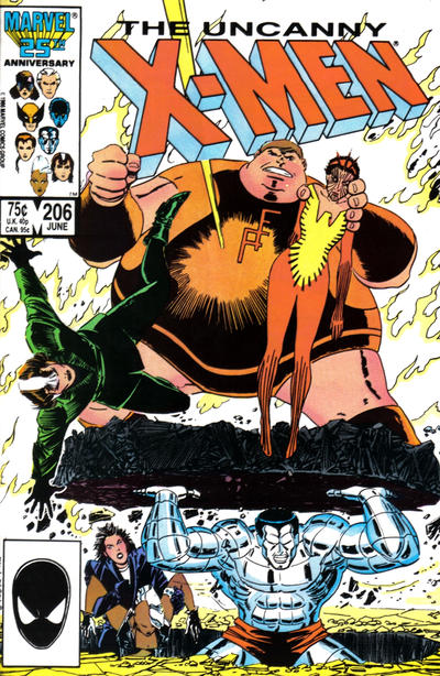 The Uncanny X-Men 1981 #206 Direct ed. - No Condition Defined - $5.00
