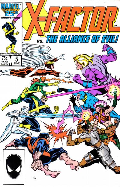 X-Factor 1986 #5 Direct ed. - No Condition Defined - $8.00