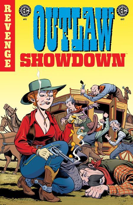 EC OUTLAW SHOWDOWN #1 CVR D INC 1:10 SHAWN MCMANUS EC HOMAGE VAR