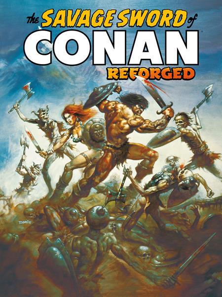 SAVAGE SWORD OF CONAN REFORGED #1 CVR B BORIS VALLEJO VAR (OF 4)