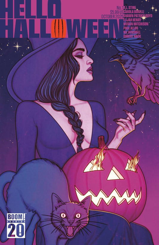 HELLO HALLOWEEN #1 CVR E BOOM 20TH ANNIVERSARY VAR DRESSED FRISON