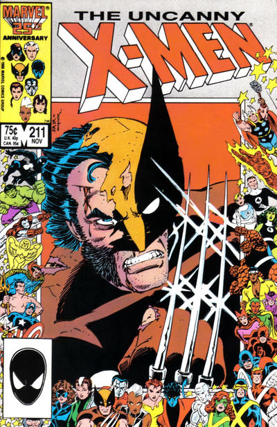The Uncanny X-Men 1981 #211 Direct ed. - No Condition Defined - $10.00