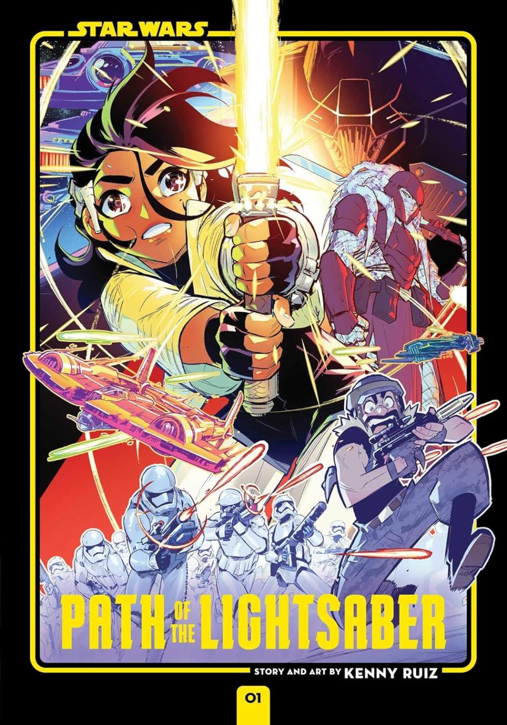 STAR WARS PATH OF THE LIGHTSABER GN VOL 01