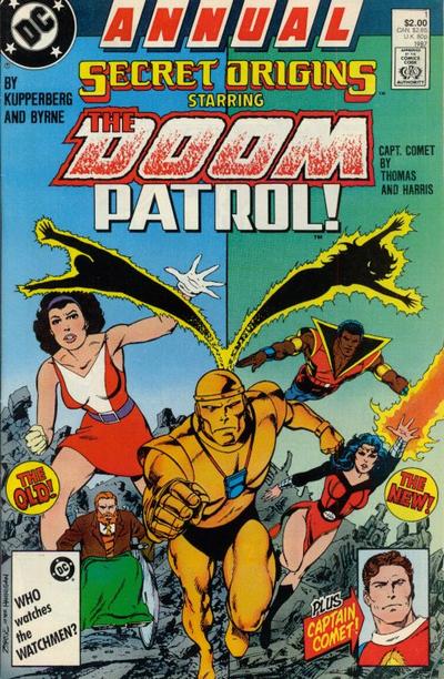 Secret Origins Annual 1987 #1 Direct ed. - back issue - $3.00