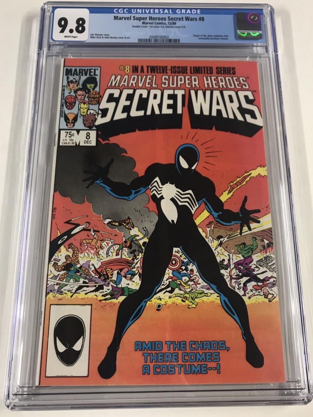 Marvel Super Heroes Secret Wars #8 CGC 9.8 Pedro