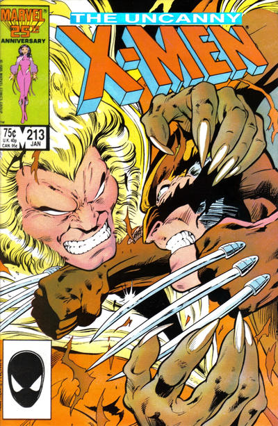 The Uncanny X-Men 1981 #213 Direct ed. - No Condition Defined - $10.00