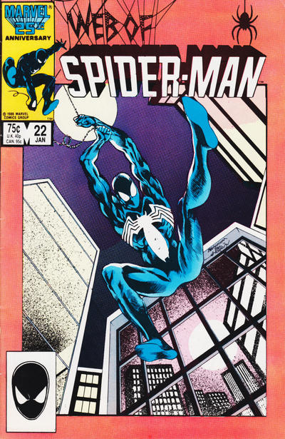 Web of Spider-Man 1985 #22 Direct ed. - back issue - $3.00