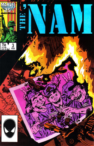 The 'Nam 1986 #3 Direct ed. - back issue - $3.00