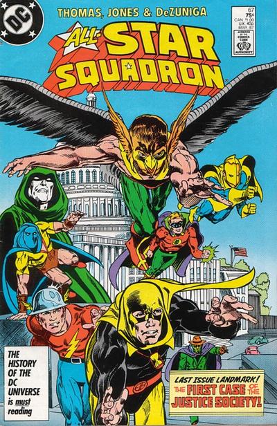 All-Star Squadron 1981 #67 Direct ed. - back issue - $3.00