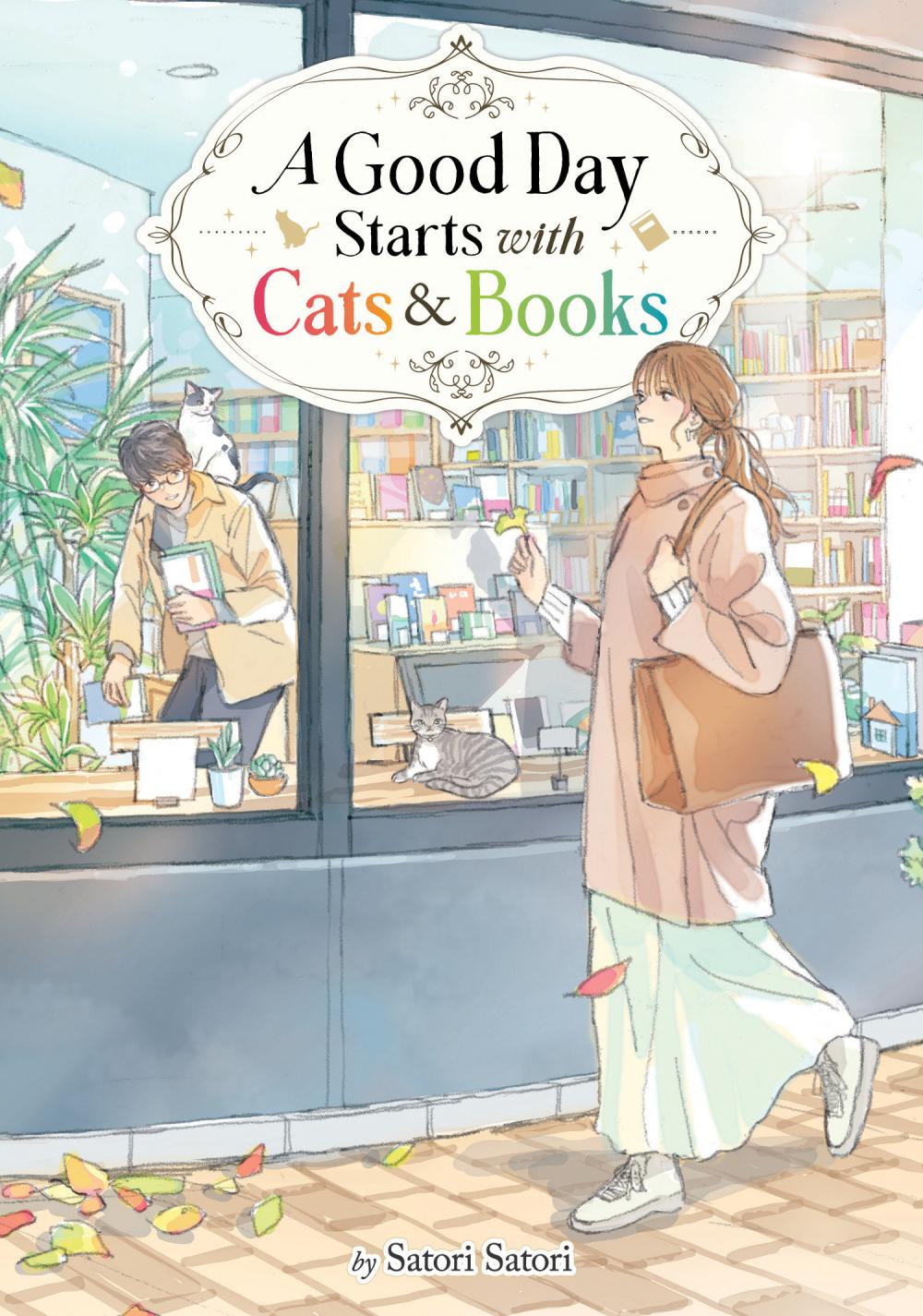 A GOOD DAY STARTS WITH CATS AND BOOKS LIGHT NOVEL TP