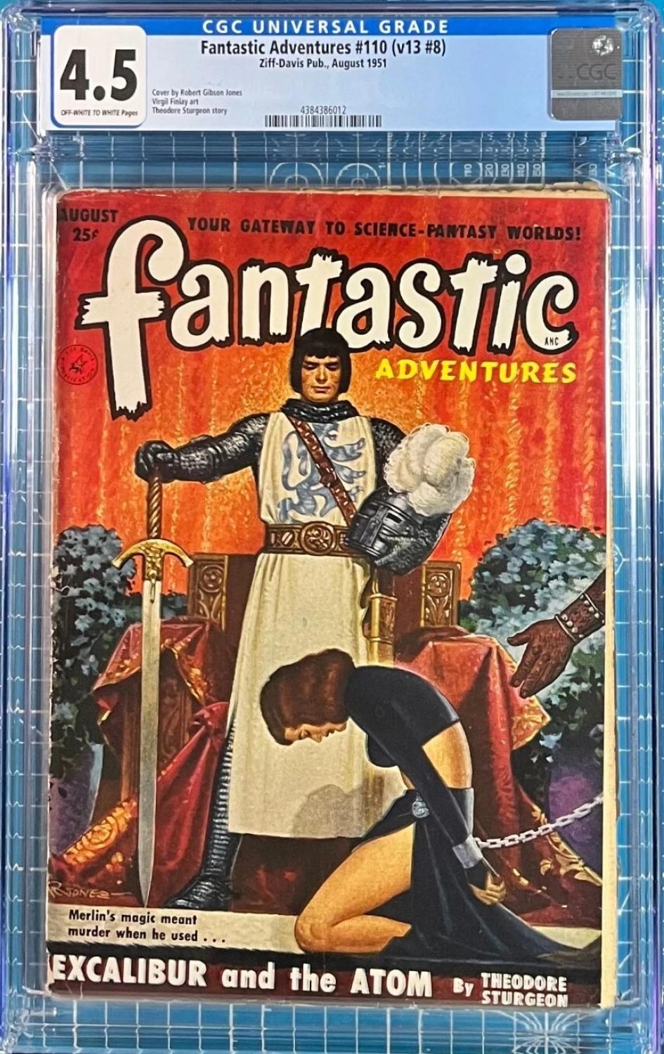 Fantastic Adventures #110 CGC 4.5 Pedro