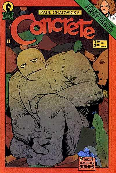 Concrete 1987 #1 - back issue - $5.00