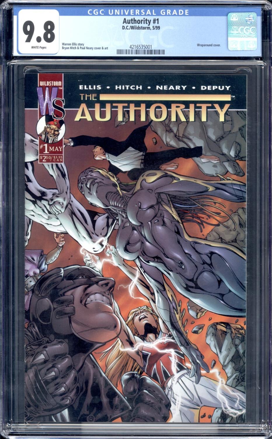 Authority #1 CGC 9.8 Pedro