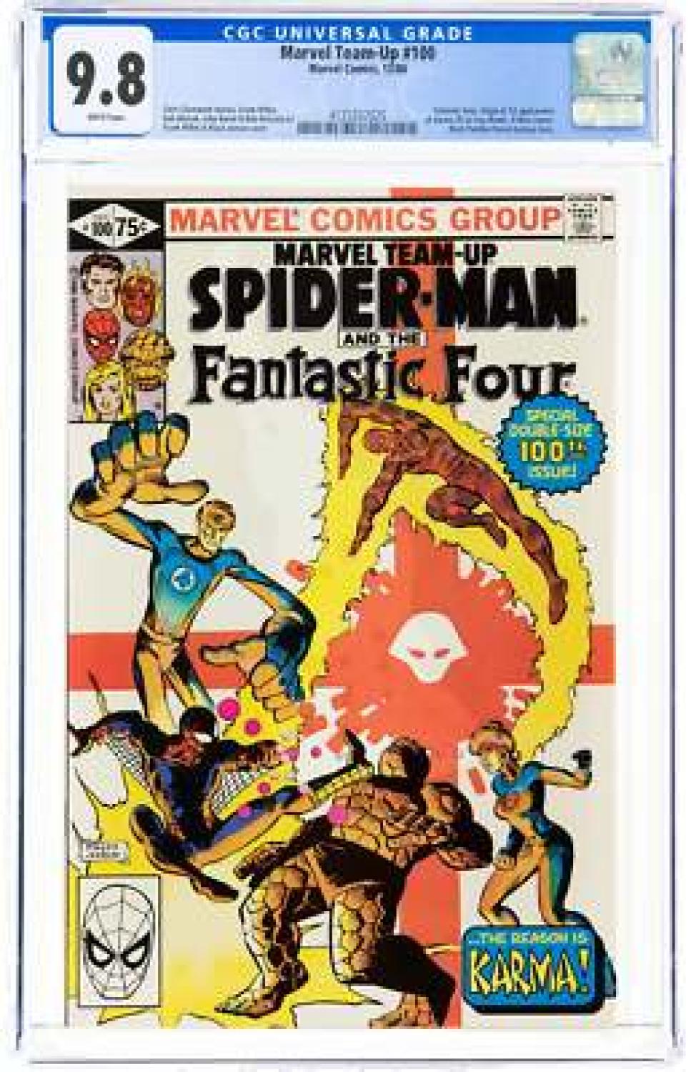 Marvel Team-Up #100 CGC 9.8 Pedro