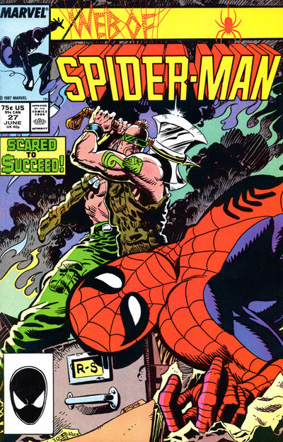 Web of Spider-Man 1985 #27 Direct ed. - No Condition Defined - $3.00
