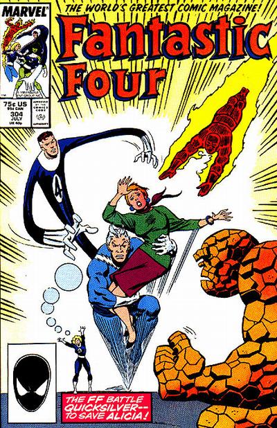Fantastic Four 1961 #304 Direct ed. - back issue - $3.00