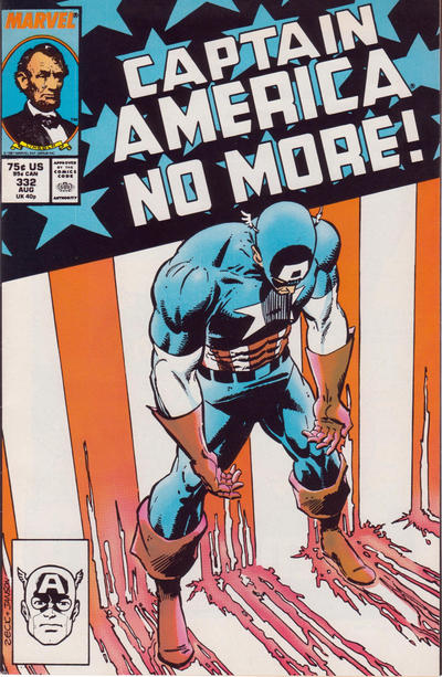 Captain America 1968 #332 Direct ed. - back issue - $10.00