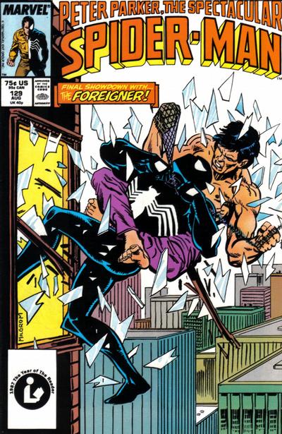 The Spectacular Spider-Man 1976 #129 Direct ed. - back issue - $3.00