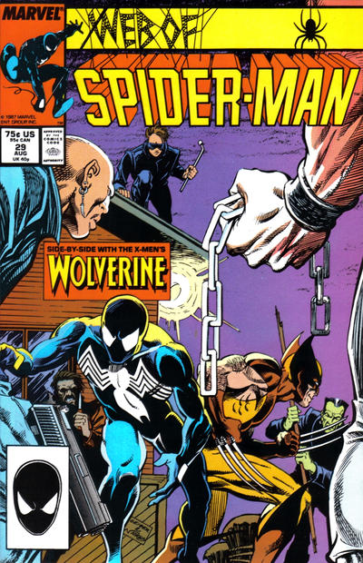 Web of Spider-Man 1985 #29 Direct ed. - No Condition Defined - $3.00