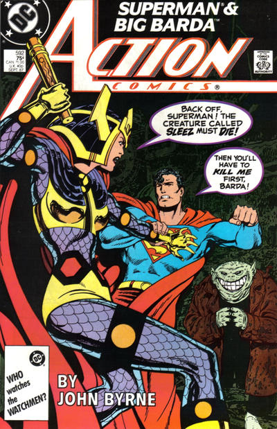 Action Comics 1938 #592 Direct ed. - back issue - $6.00