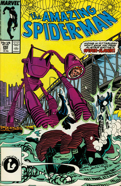 The Amazing Spider-Man 1963 #292 Direct ed. - back issue - $4.00