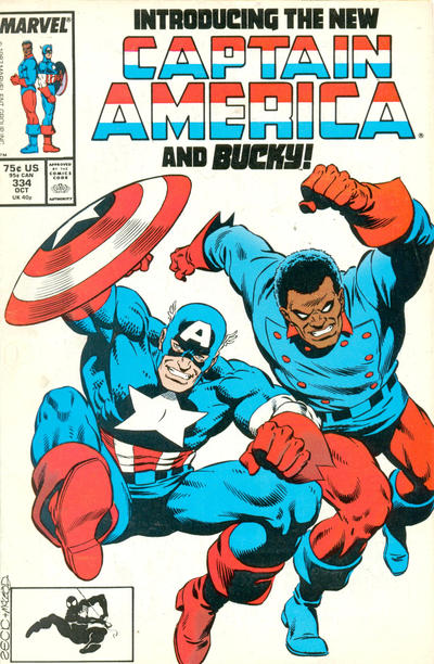 Captain America 1968 #334 Direct ed. - back issue - $5.00