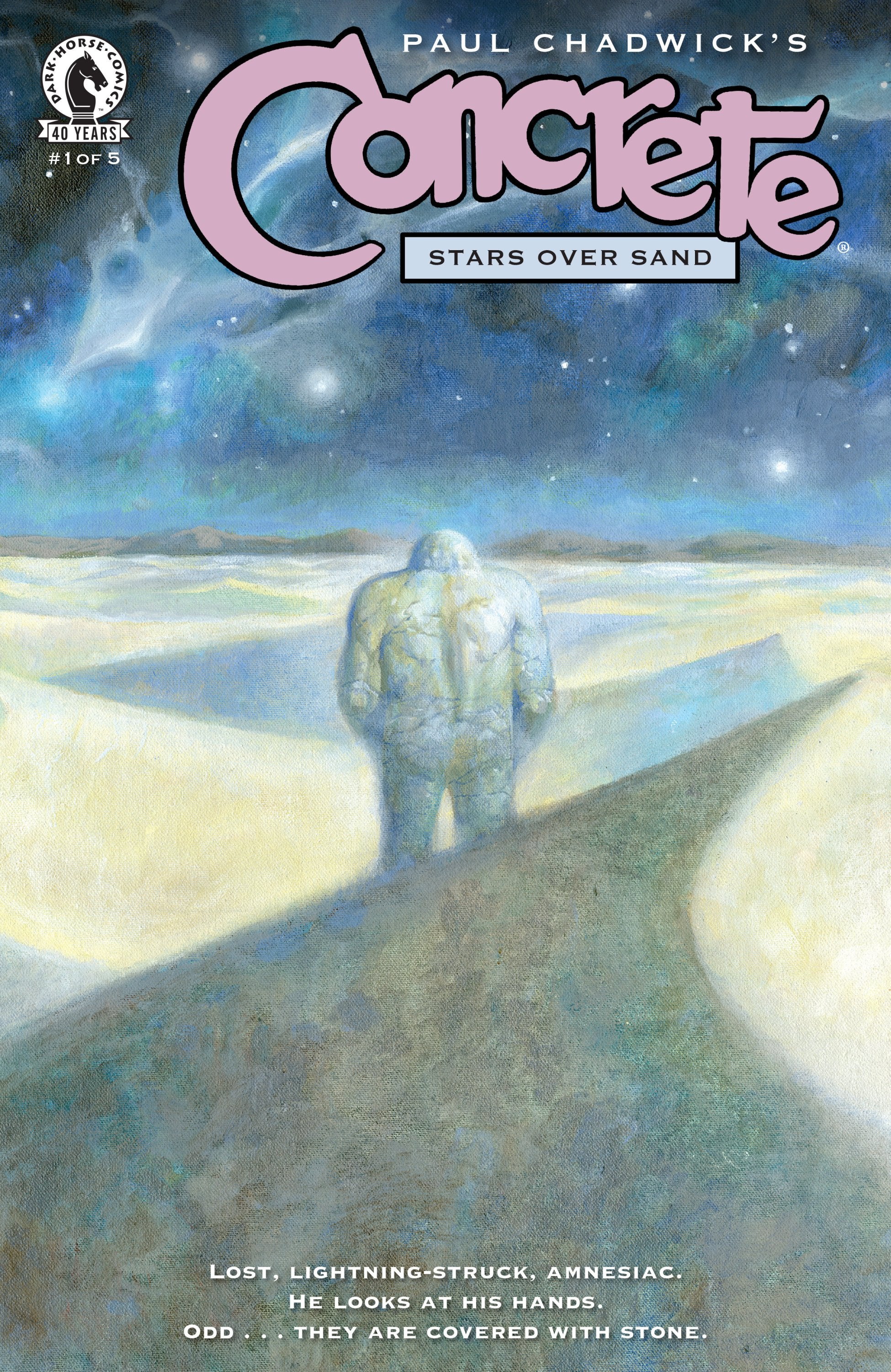 CONCRETE STARS OVER SAND #1 CVR A PAUL CHADWICK