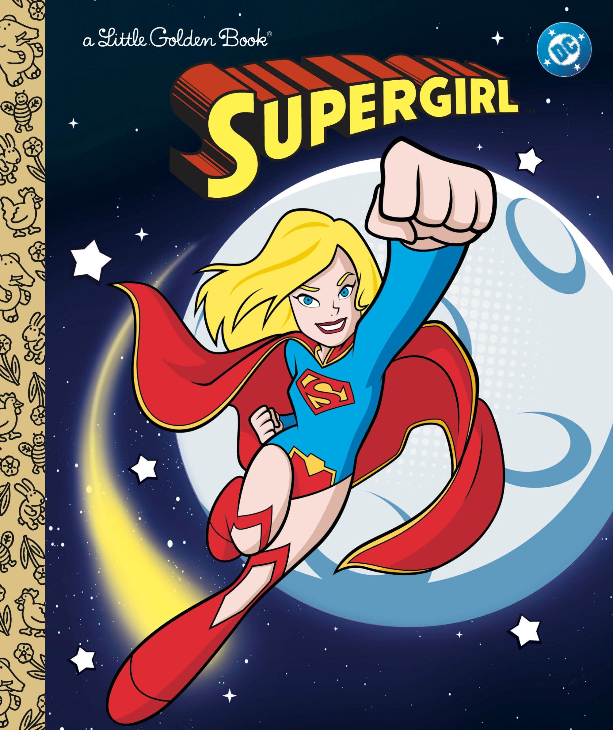 SUPERGIRL LITTLE GOLDEN BOOK DC SUPERGIRL HC