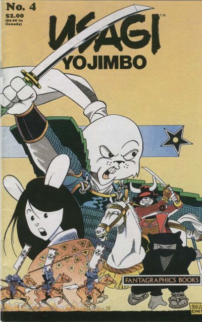 Usagi Yojimbo 1987 #4 - back issue - $10.00