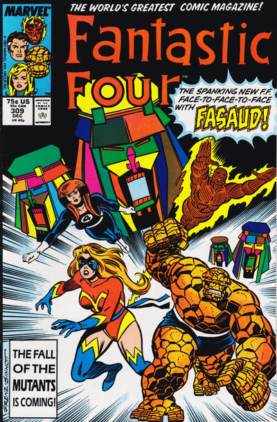 Fantastic Four 1961 #309 Direct ed. - back issue - $3.00
