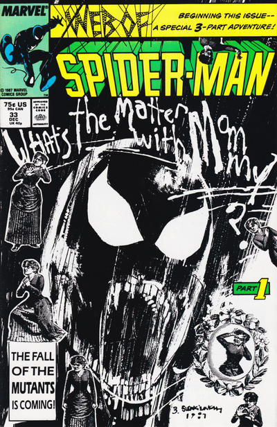 Web of Spider-Man 1985 #33 Direct ed. - No Condition Defined - $3.00