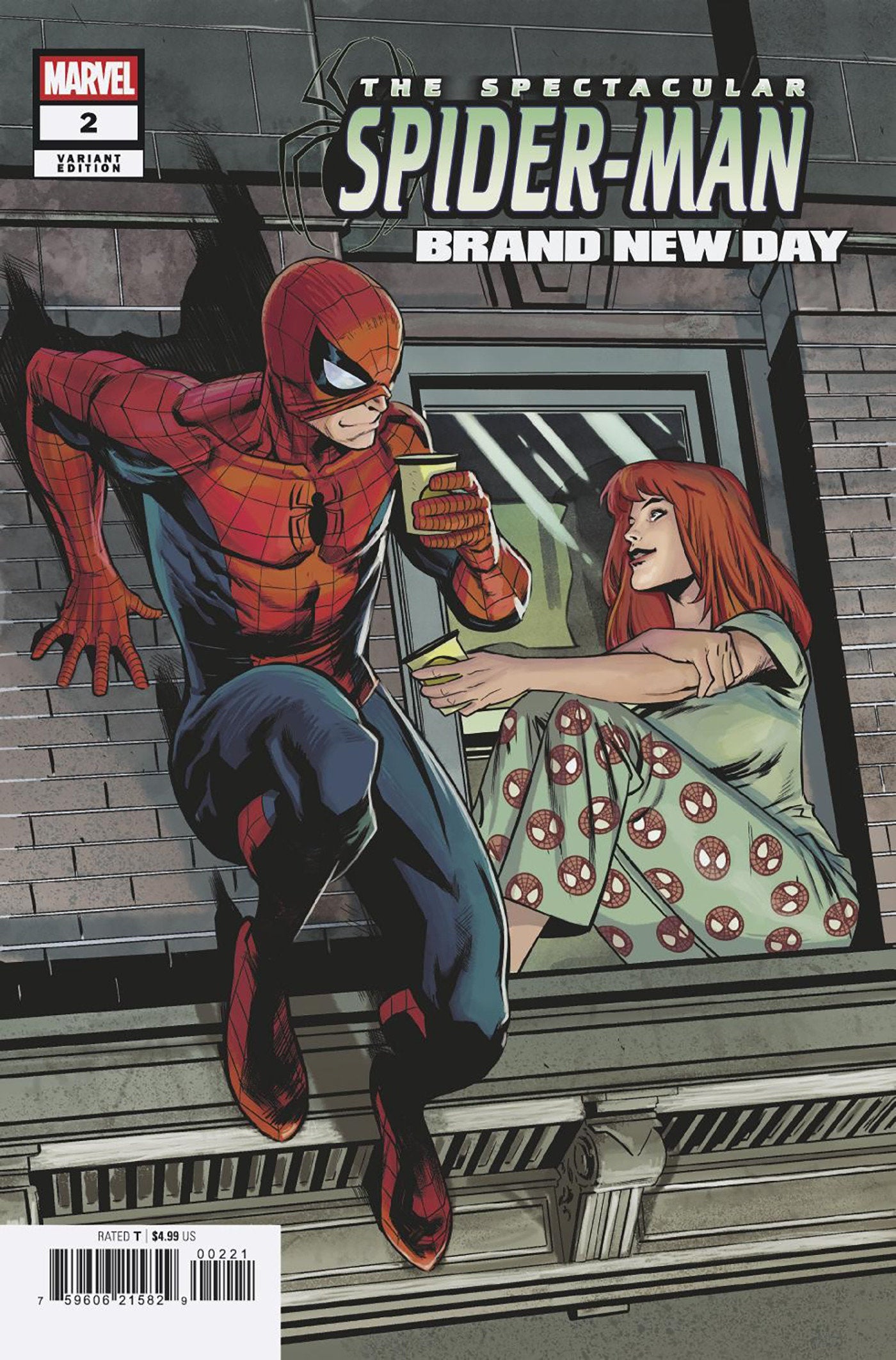 SPECTACULAR SPIDER-MAN BRAND NEW DAY #2 FRANCESCO MANNA MJ CVR B