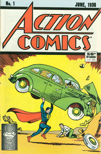 Action Comics [50¢ Cover] 1988 #1 Direct ed. - No Condition Defined - $10.00