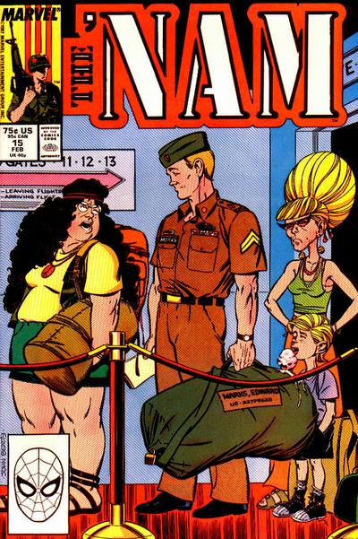 The 'Nam 1986 #15 Direct ed. - back issue - $3.00