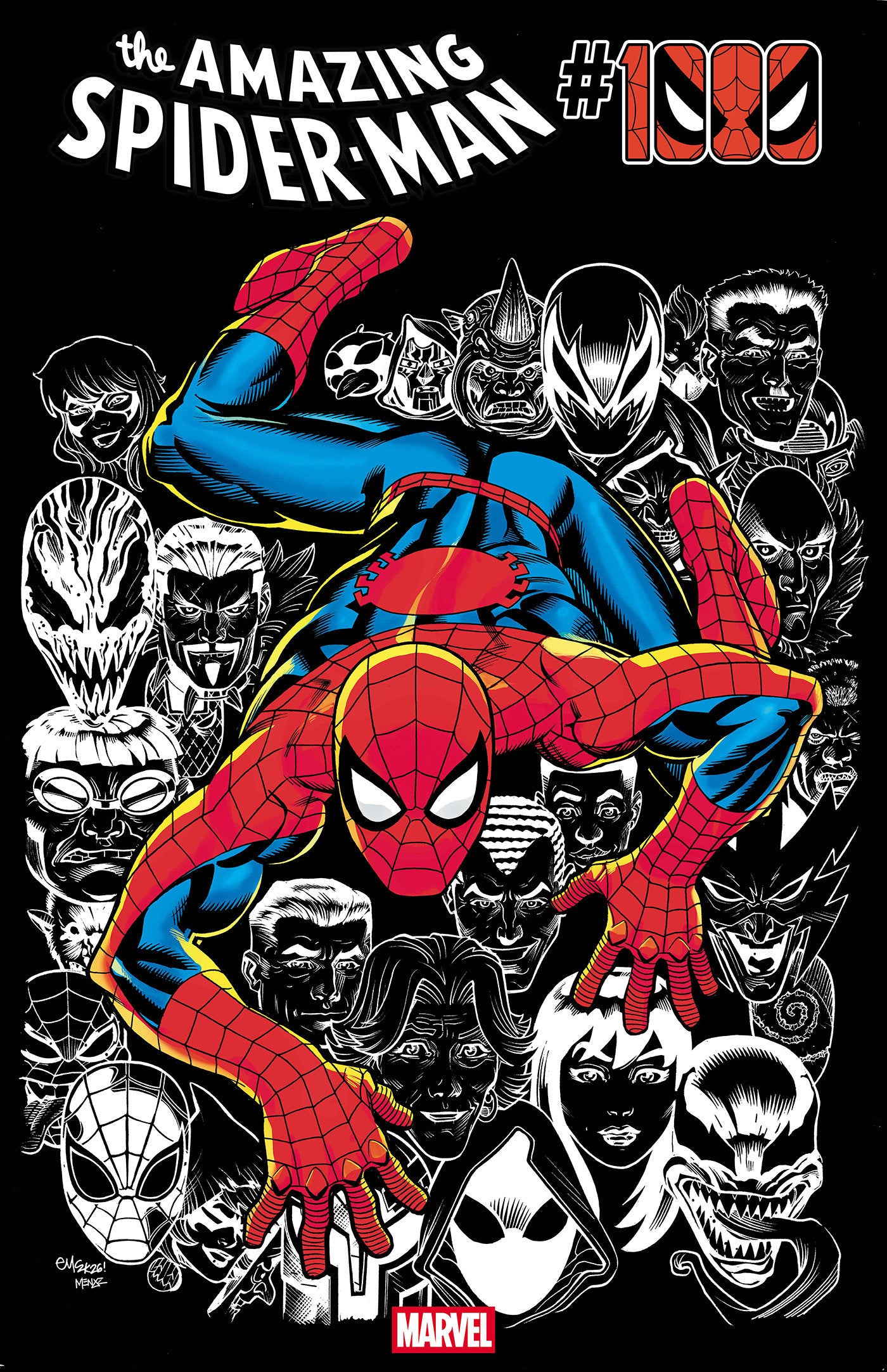 AMAZING SPIDER-MAN #1000 ED MCGUINNESS FOIL CVR C