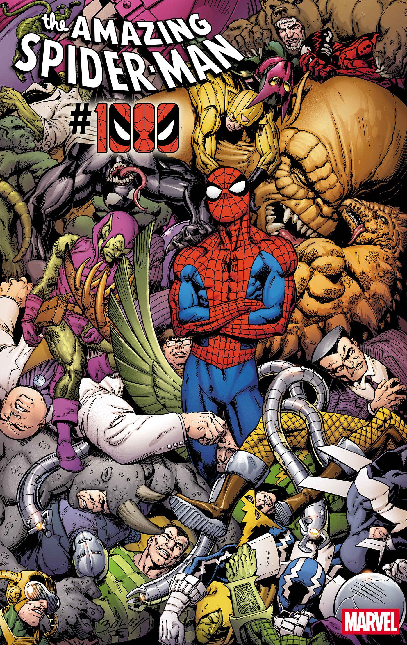 AMAZING SPIDER-MAN #1000 MARK BAGLEY CVR K
