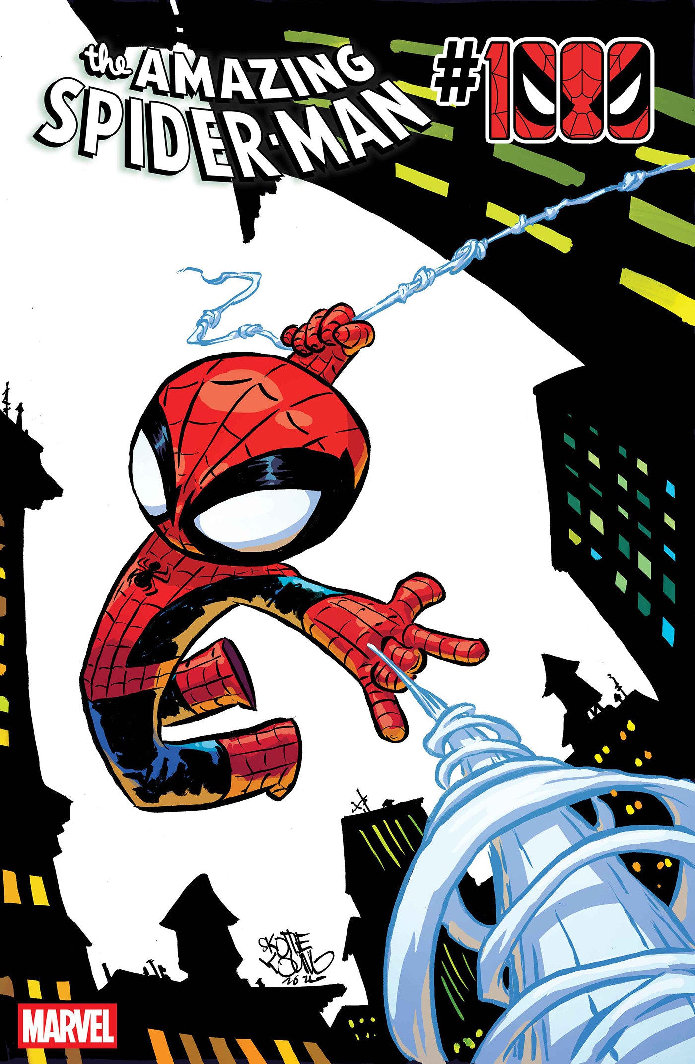 AMAZING SPIDER-MAN #1000 SKOTTIE YOUNG CVR E