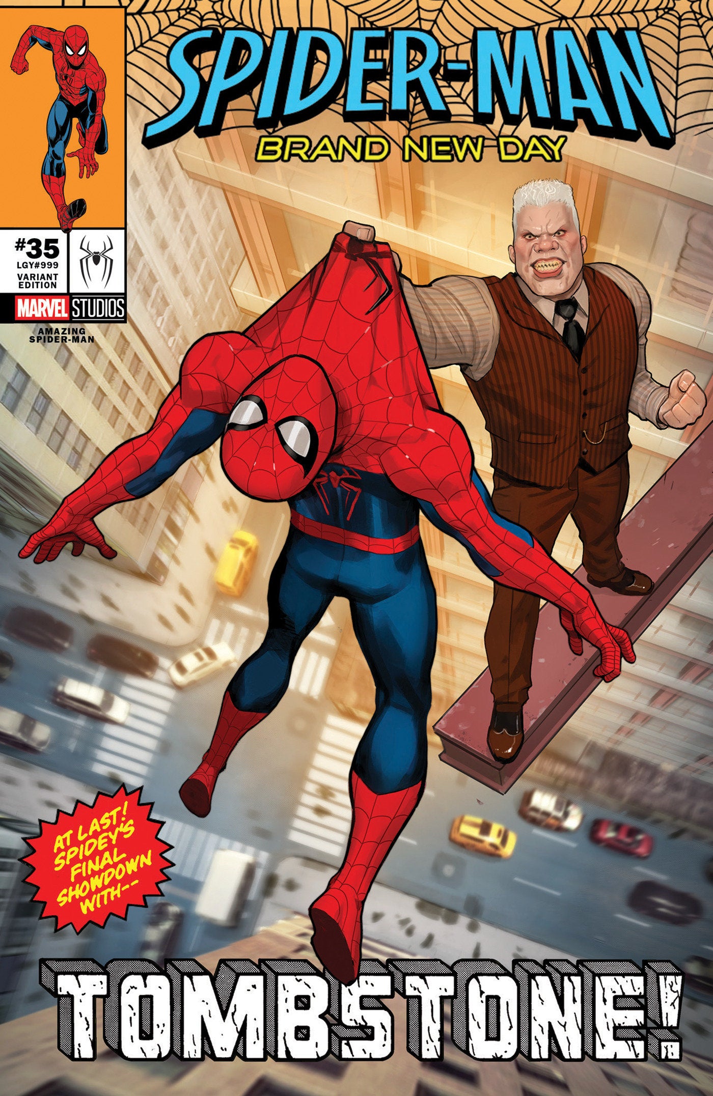 AMAZING SPIDER-MAN #35 DAVID NAKAYAMA SPIDER-MAN BRAND NEW DAY MARVEL STUDIOS CVR E