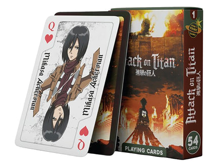 ATTACK ON TITAN - PLAYING CARDS