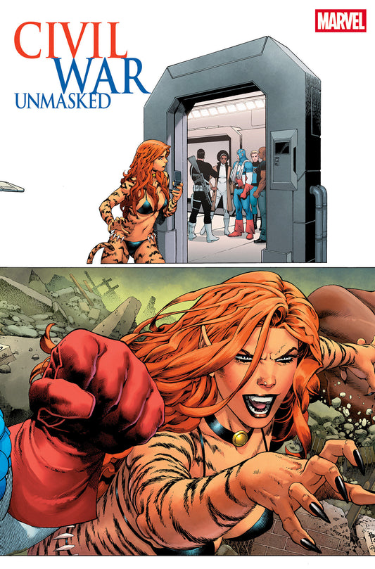 CIVIL WAR UNMASKED #4 PAULO SIQUEIRA 5-PART CONNECTING CVR B